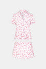 Roller Rabbit Pink Love Letters Wyatt Polo Pajamas