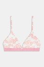 Roller Rabbit Pink Minnows York Bralette