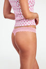 Ditsy Daisy Pointelle Jay Thong