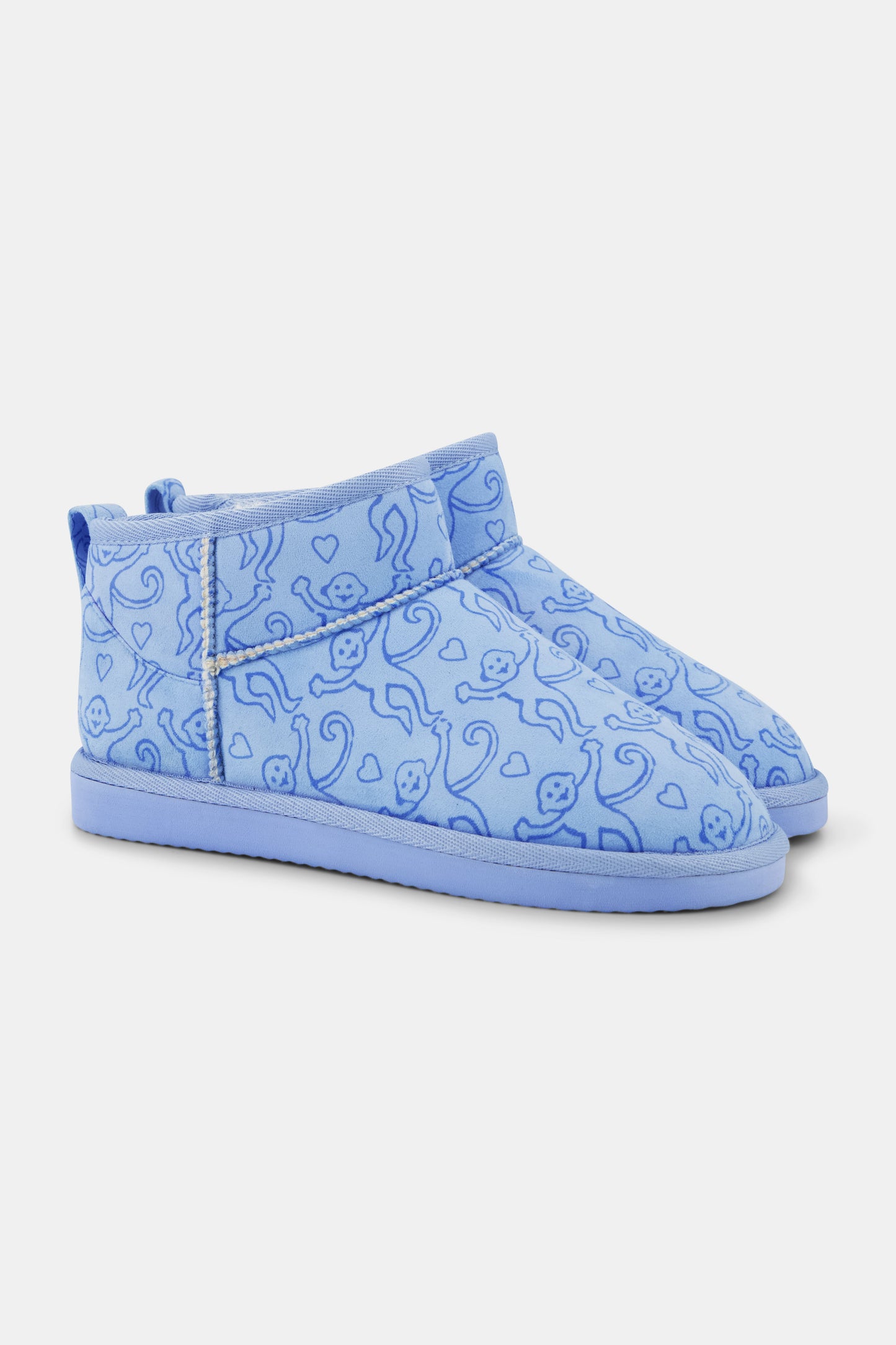 Monkey Fleece Boots