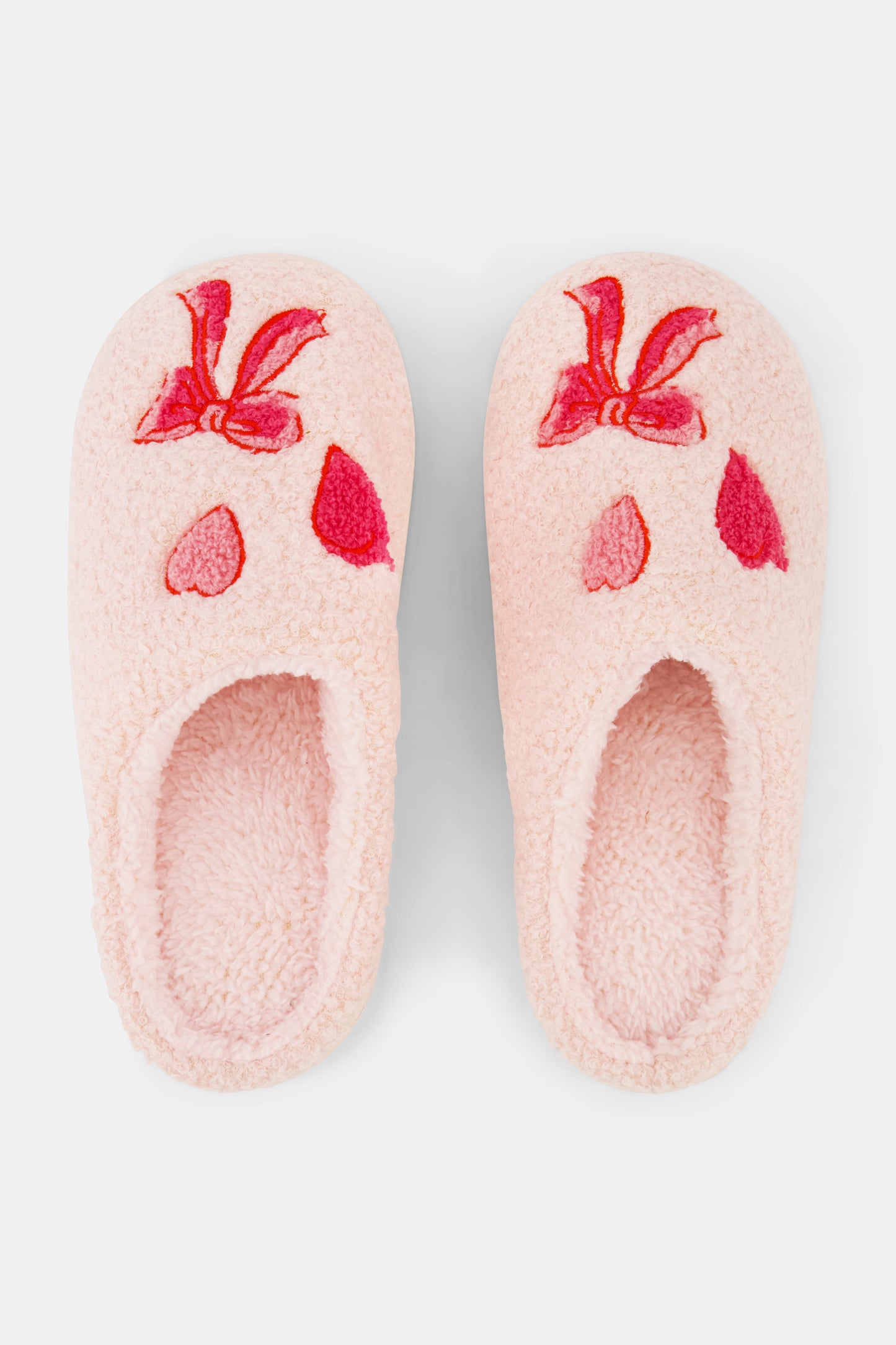 Hearts N' Bows Fuzzy Slipper
