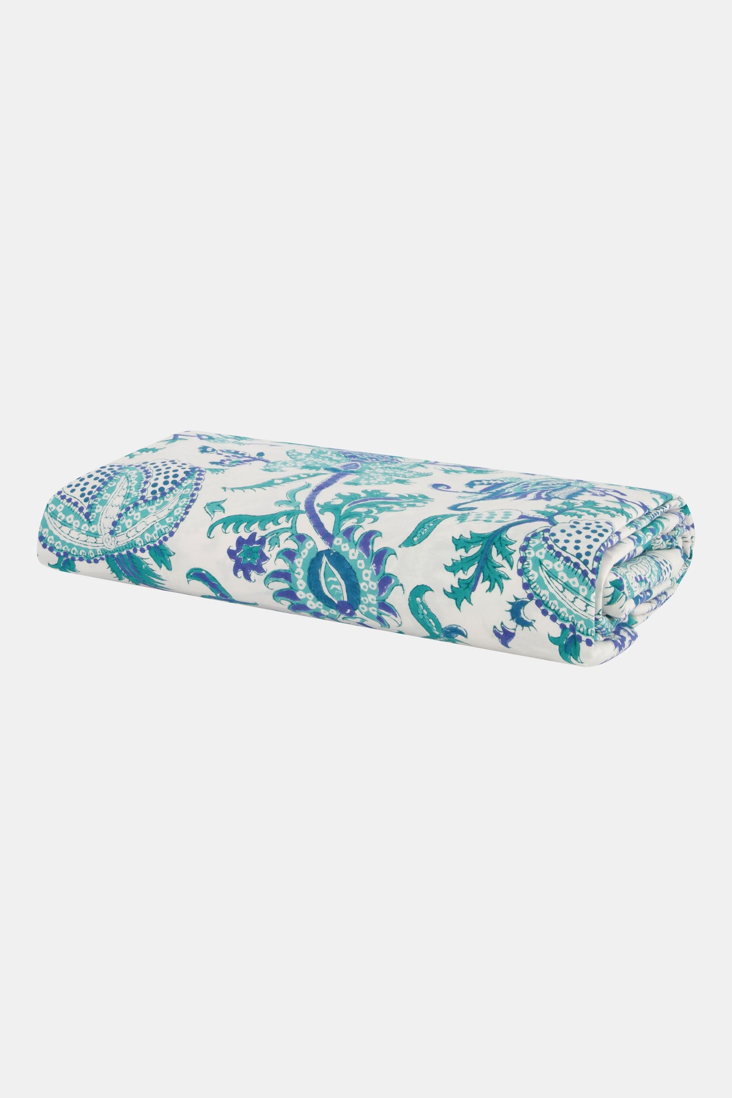 Roller Rabbit Turquoise Amanda Duvet Cover