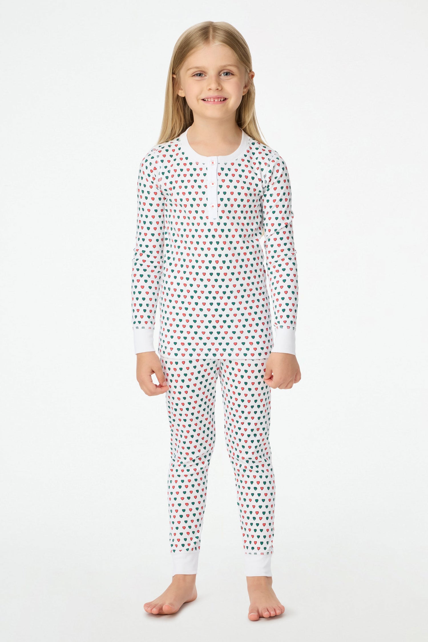 Roller Rabbit Kids Holiday Hearts Pajamas