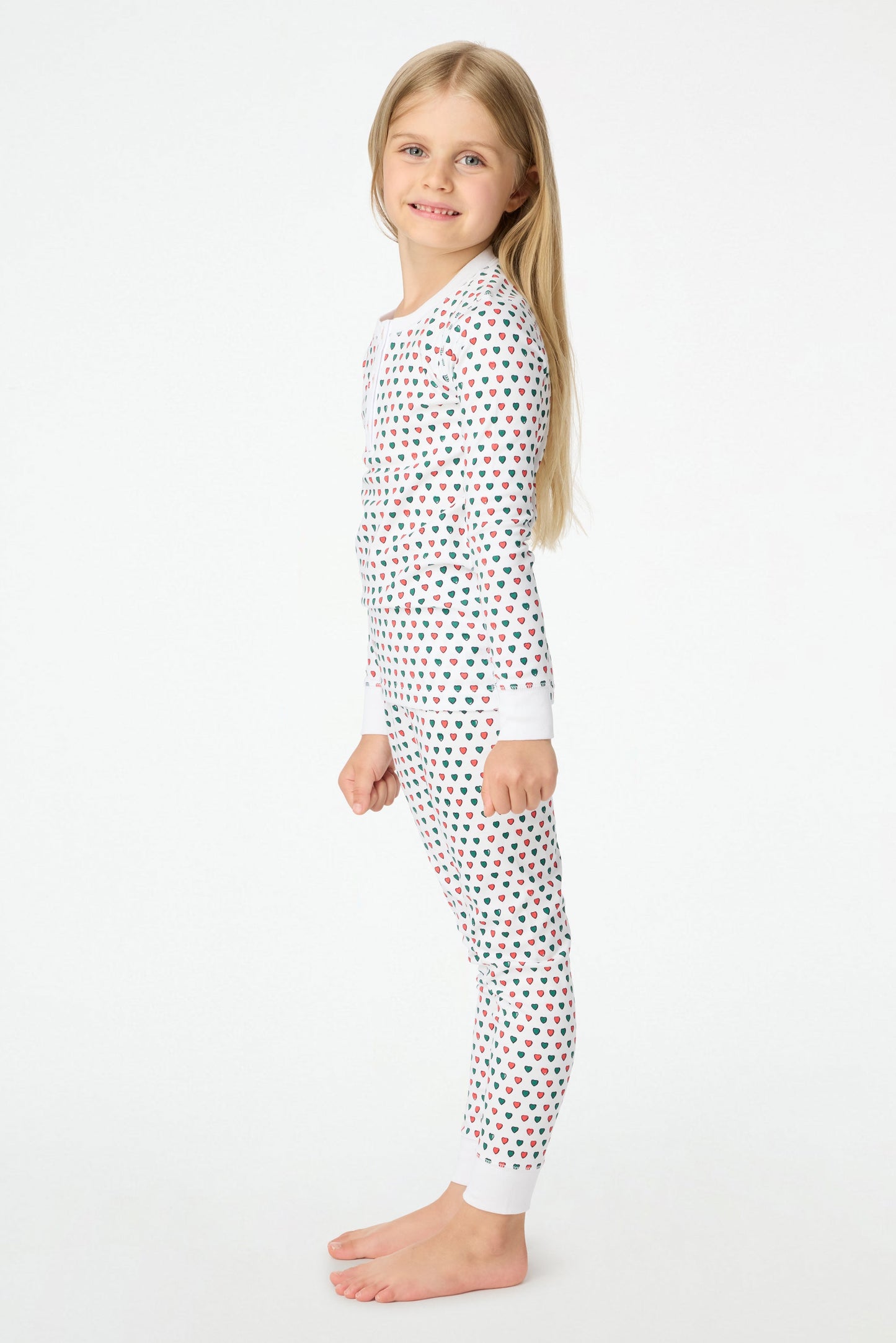 Roller Rabbit Kids Holiday Hearts Pajamas