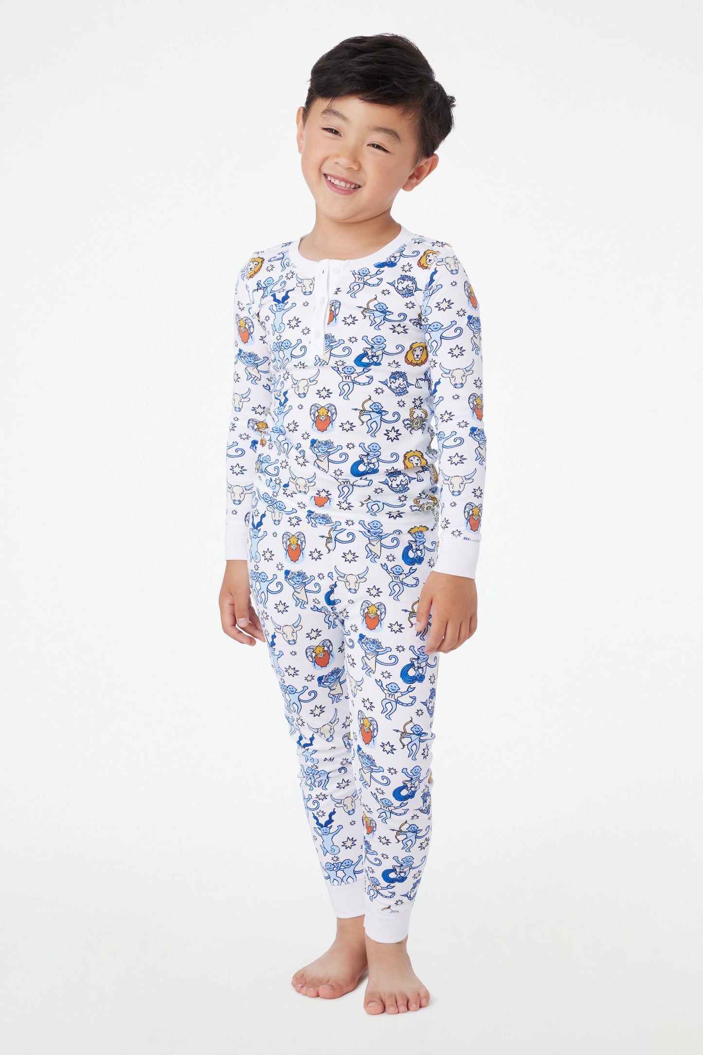 Roller Rabbit Kids Monkey Horoscope Pajamas