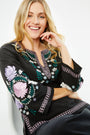 Roller Rabbit Lucena Embroidered Julia Top