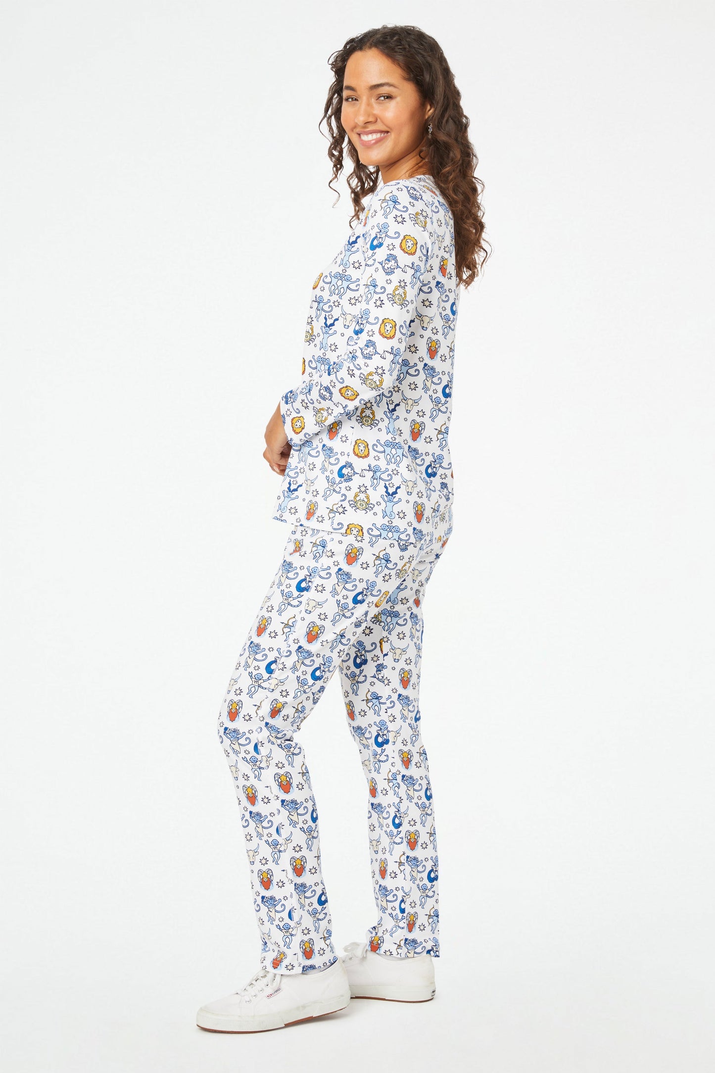 Roller Rabbit White Monkey Horoscope Pajamas