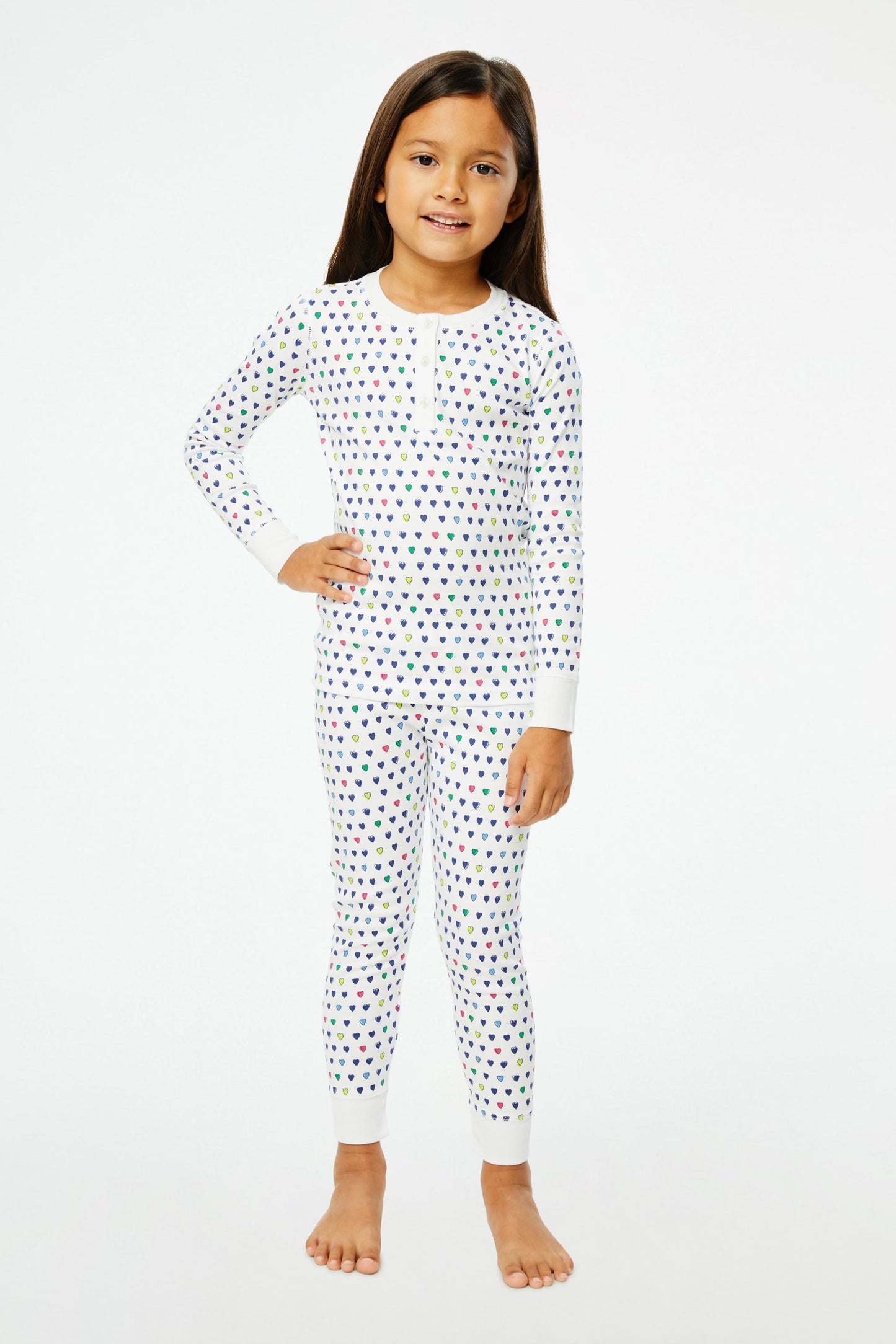 Roller Rabbit Kids Pop Hearts Pajamas