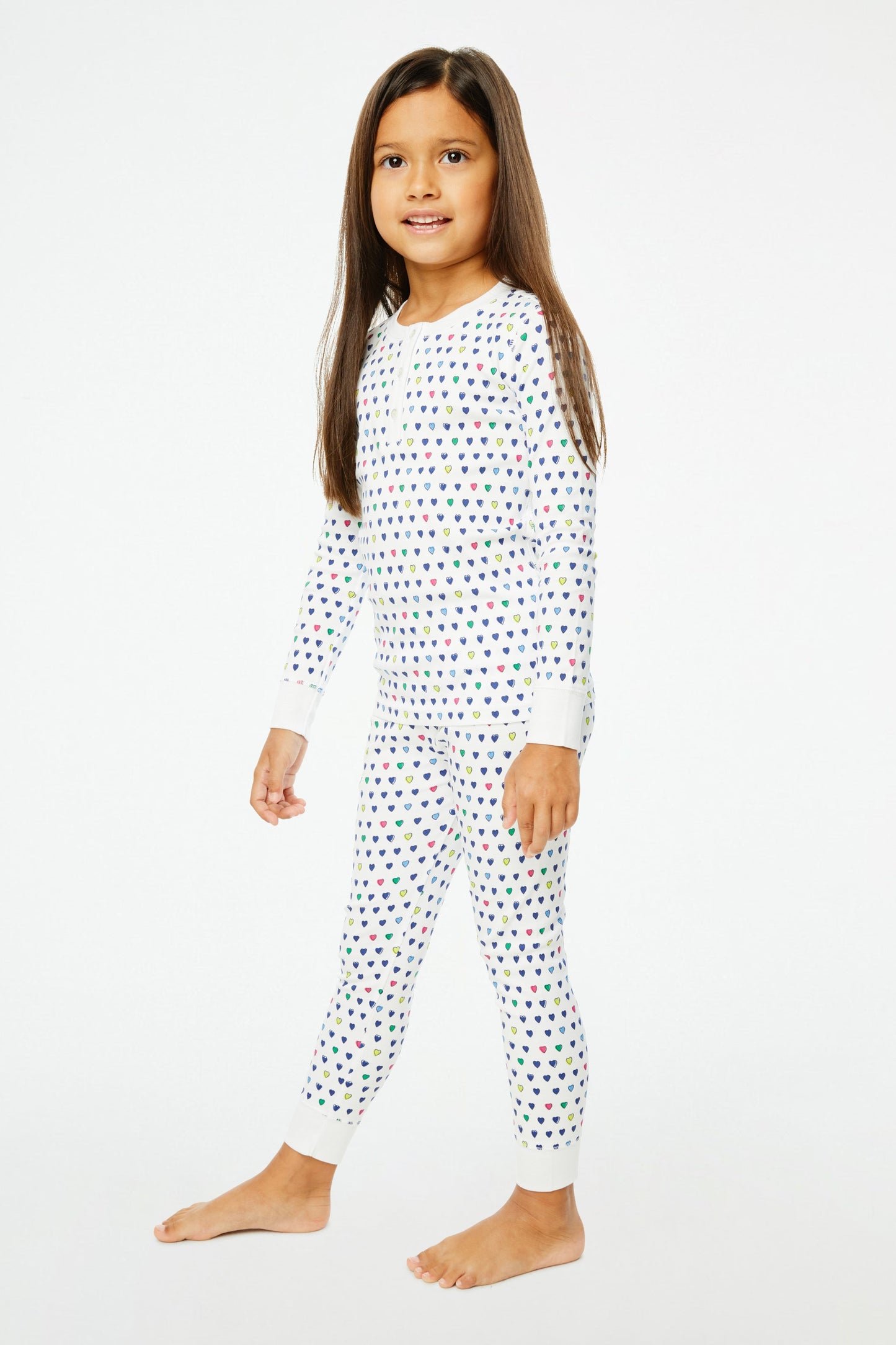 Roller Rabbit Kids Pop Hearts Pajamas