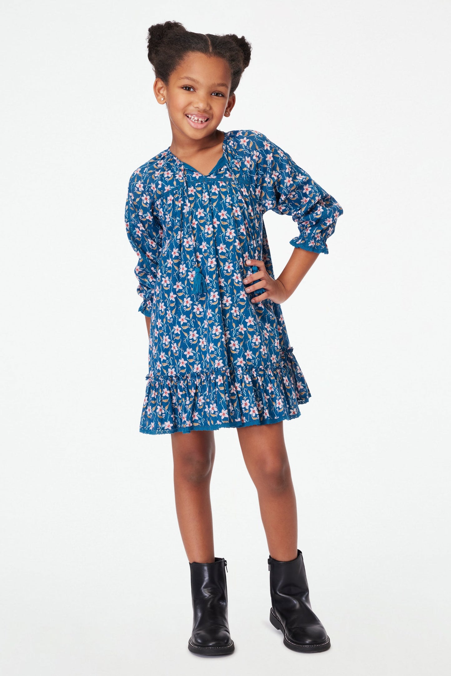 Roller Rabbit Kids Jasmine Floral Iria Dress