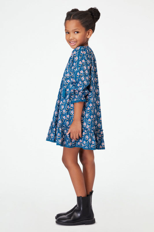 Roller Rabbit Kids Jasmine Floral Iria Dress