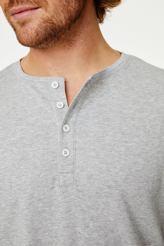 Roller Rabbit Heather Grey Mens Hathi Spencer Pajamas