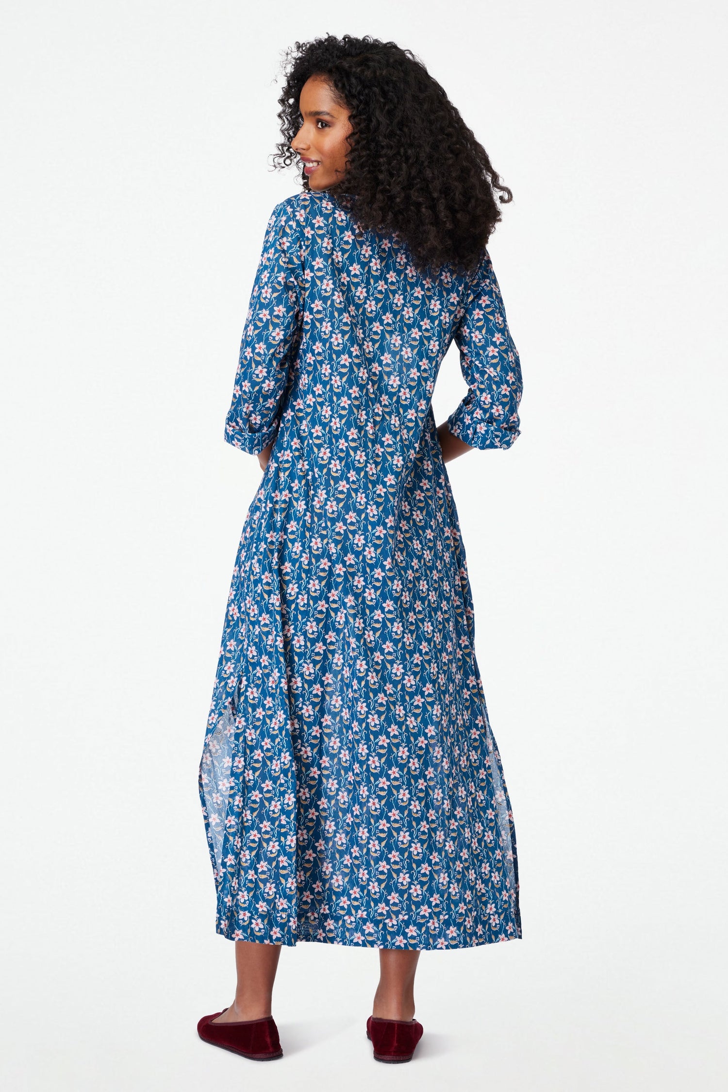 Roller Rabbit Jasmine Floral Anu Long Kurta