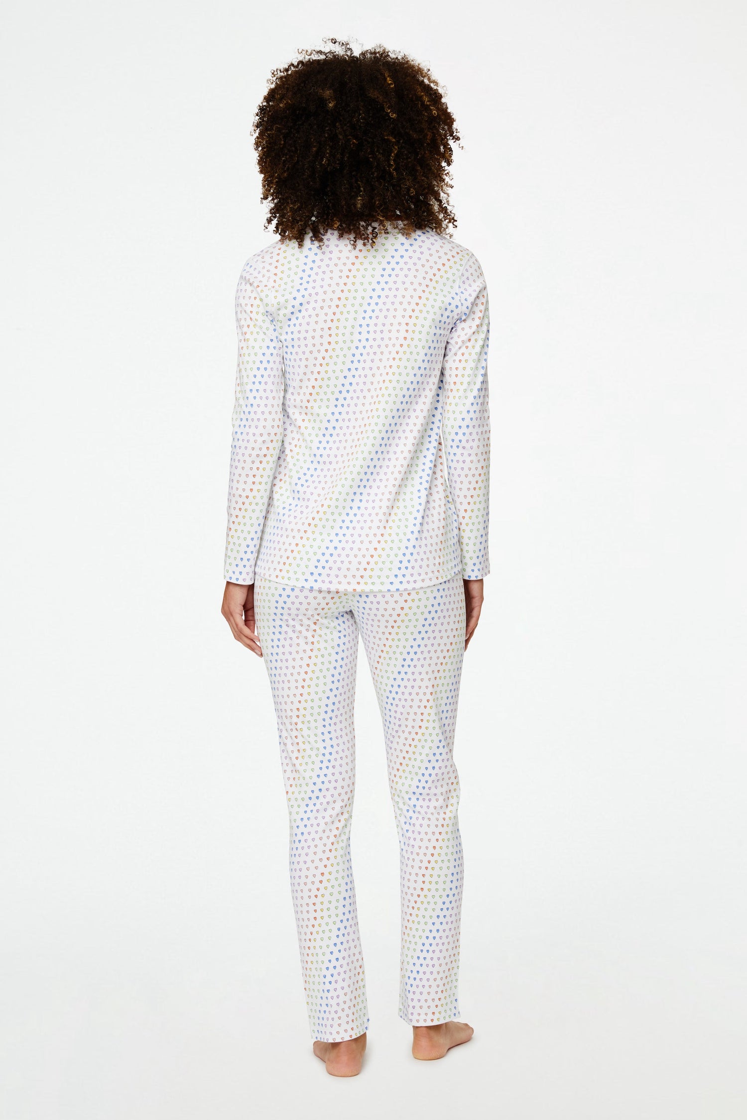 Roller Rabbit Rainbow Disco Hearts Pajamas