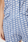 Roller Rabbit Blue Hathi Polo Pajamas