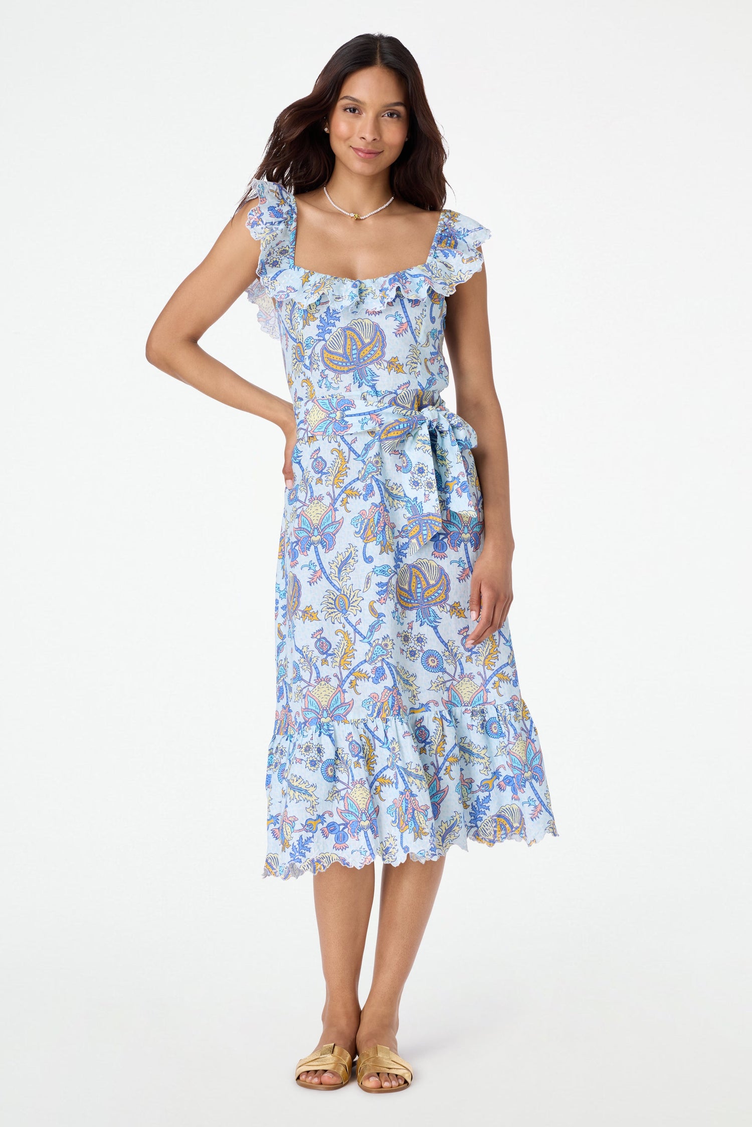 Roller Rabbit Textured Amanda Keira Dress