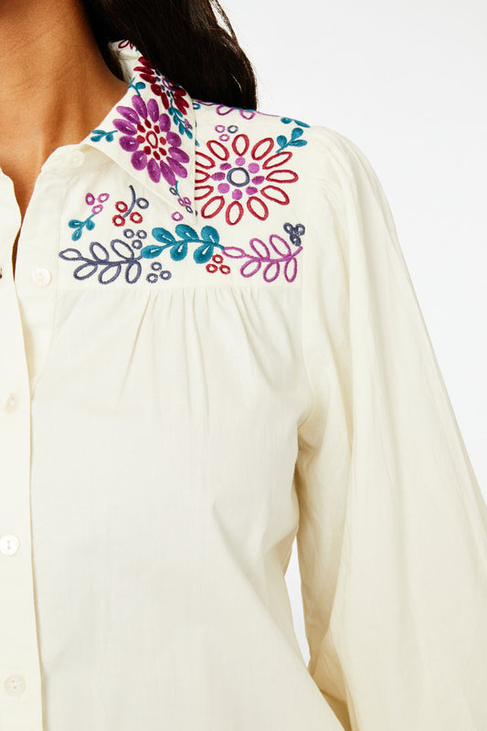 Veda Embroidered Noemie Shirt